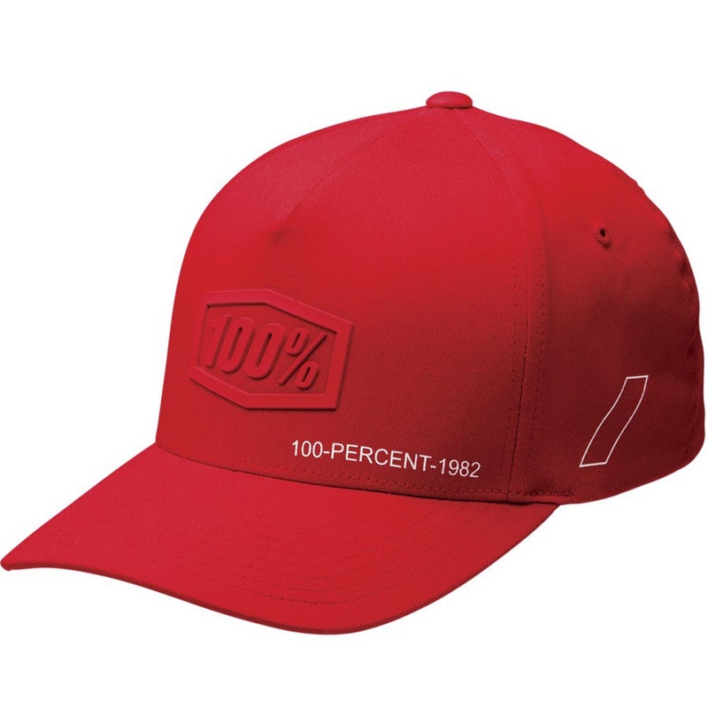 Șapcă pentru copii 100% Shadow Snapback roșu