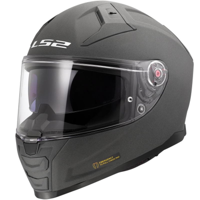 Cască integrală pentru motocicletă LS2 FF811 Vector II Gri beton solid