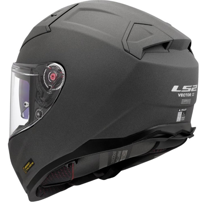 Cască integrală pentru motocicletă LS2 FF811 Vector II Gri beton solid