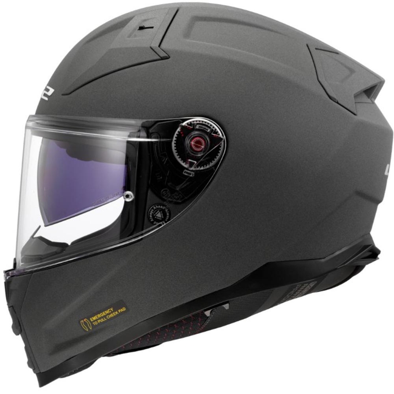 Cască integrală pentru motocicletă LS2 FF811 Vector II Gri beton solid