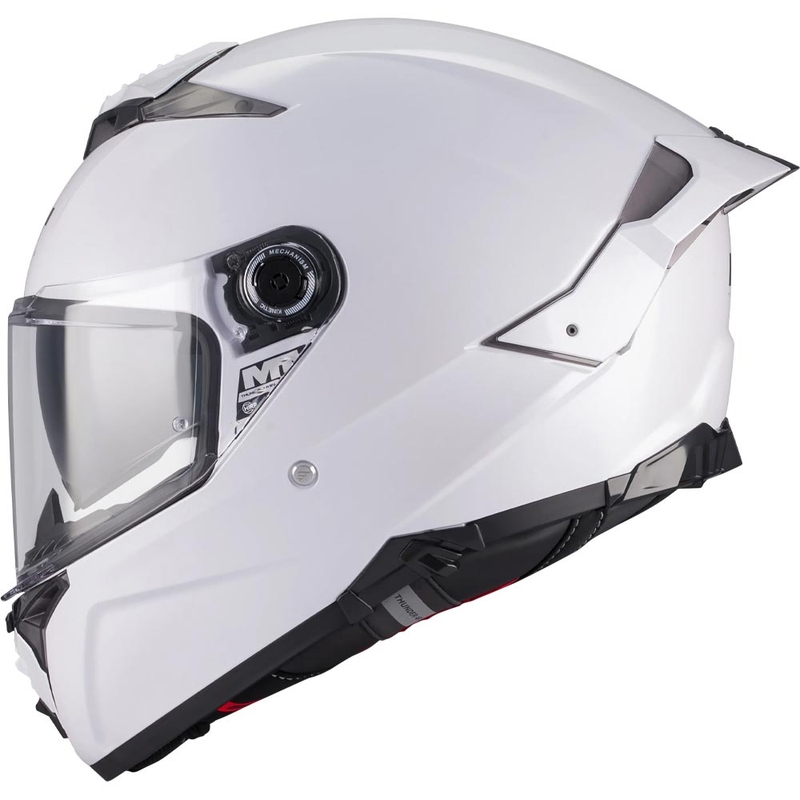 Cască integrală pentru motocicletă MT Thunder 4 R Pure A0 albă