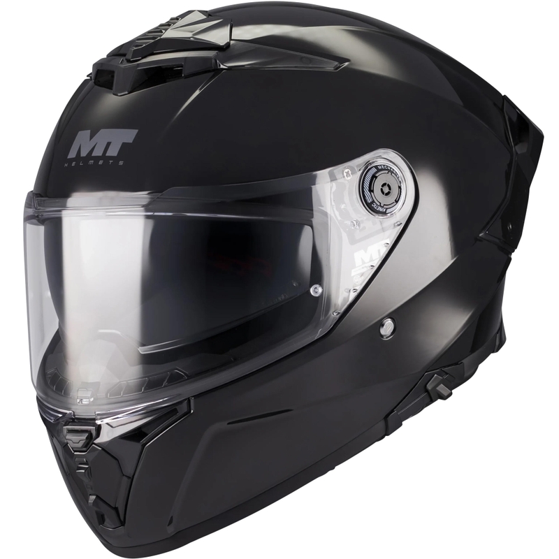 Cască integrală pentru motocicletă MT Thunder 4 R Pure A1 neagră