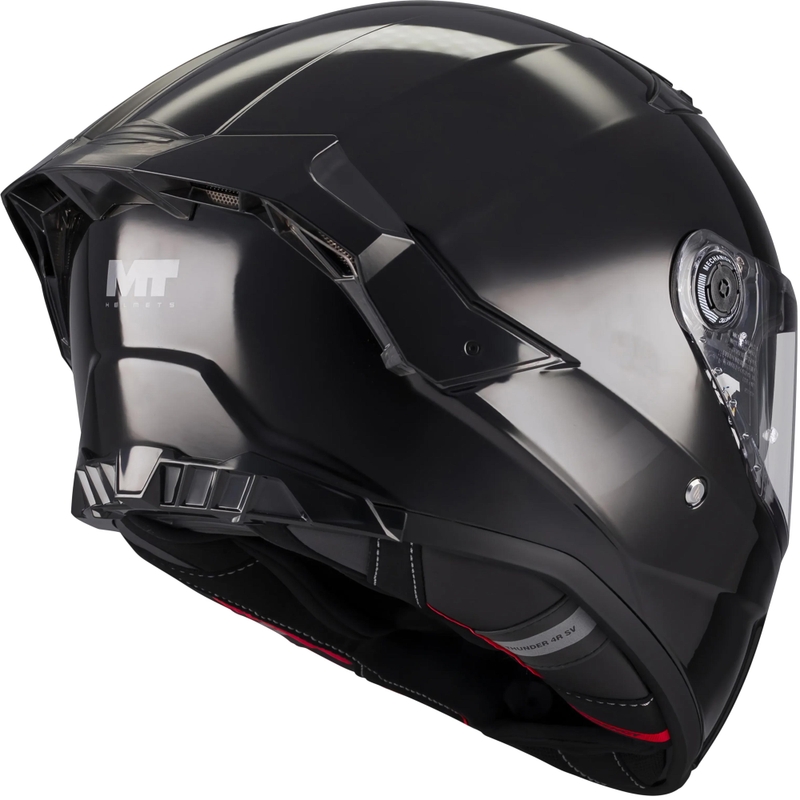 Cască integrală pentru motocicletă MT Thunder 4 R Pure A1 neagră