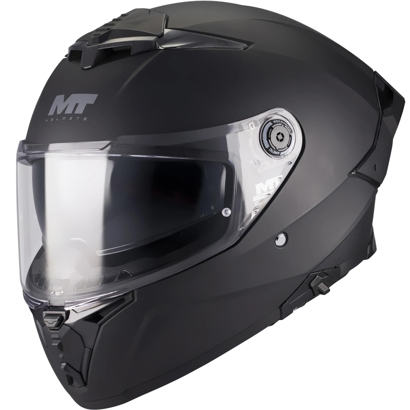 Cască integrală pentru motocicletă MT Thunder 4 R Pure A1 negru mat