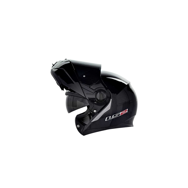 Cască de motocicletă LS2 Ride negru lucios