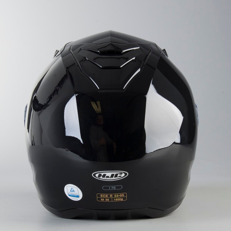 Cască integrală pentru motociclete HJC i70 negru lucios lichidare