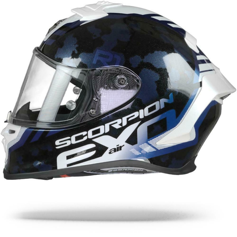 Cască integrală Scorpion EXO-R1 Air Ogi negru-alb-albastru