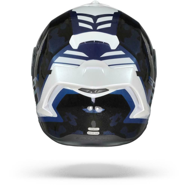 Cască integrală Scorpion EXO-R1 Air Ogi negru-alb-albastru