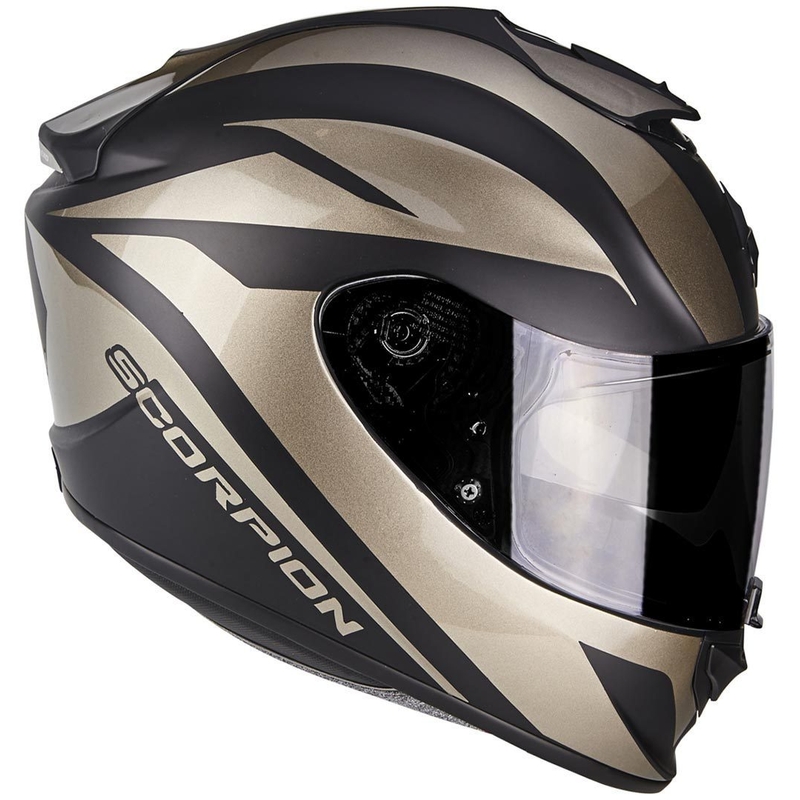 Casca de motocicletă integrală Scorpion Exo-1400 Air Freeway II titanium lichidare