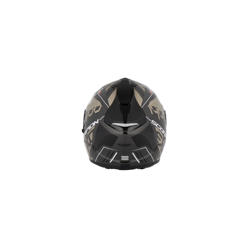 Integral Motociclete Casca Scorpion Exo-1400 Air T-shirt negru-aur lichidare