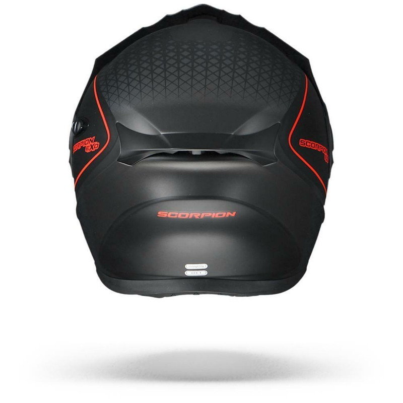 Cască de enduro Scorpion ADX-1 Horizon negru-roșu-fluo
