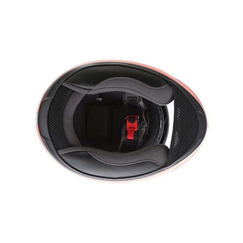 Cască integrală Scorpion EXO-490 Genesi negru mat-fluo roșu lichidare