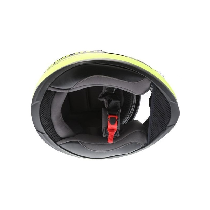 Cască integrală Scorpion EXO-490 Genesi negru mat-fluo galben lichidare