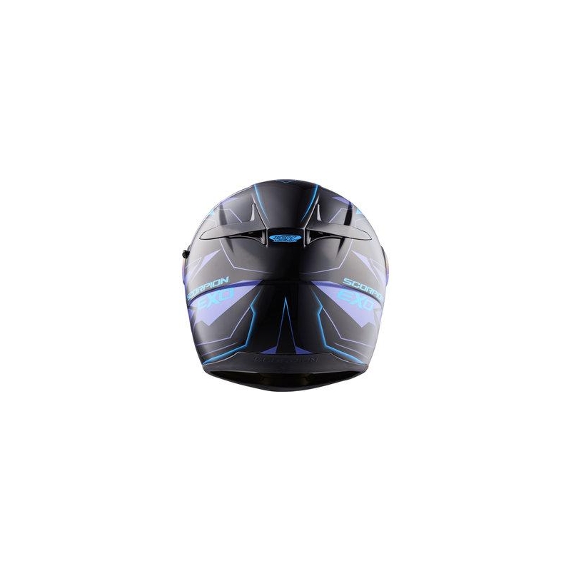 Cască integrală Scorpion EXO-490 Nova negru-albastru lichidare