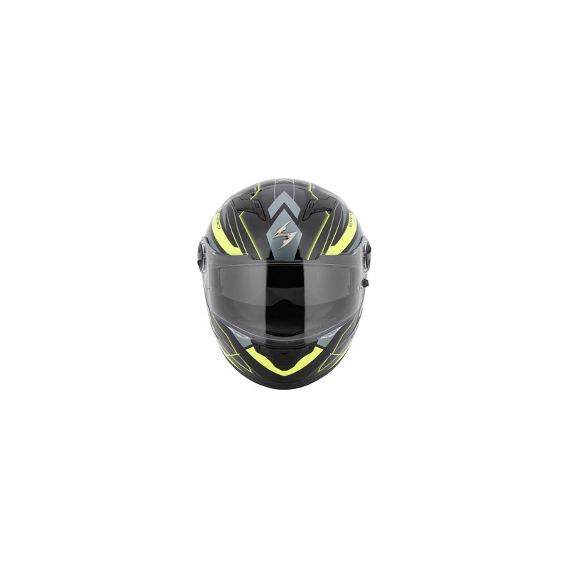 Cască integrală Scorpion EXO-490 Nova negru-galben-fluo