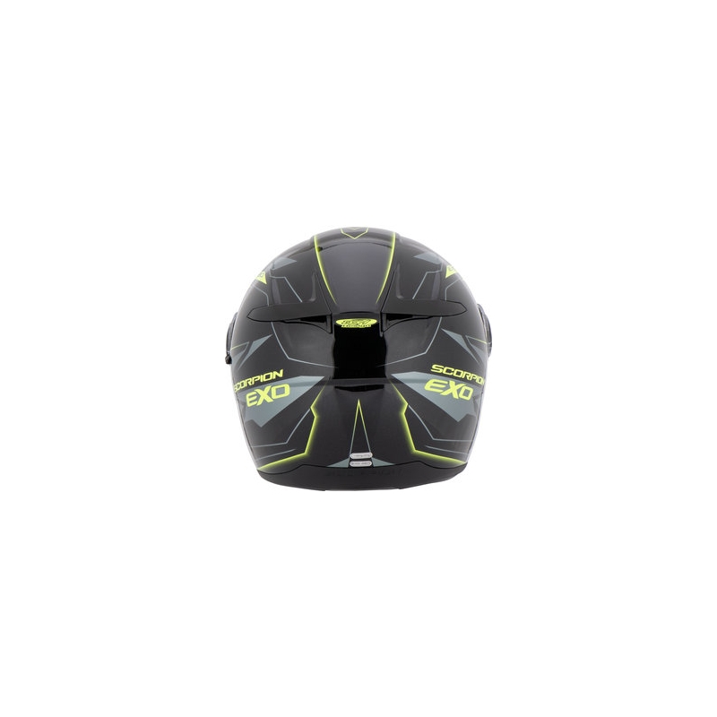 Cască integrală Scorpion EXO-490 Nova negru-galben-fluo