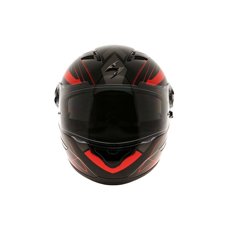 Cască integrală Scorpion EXO-490 Nova negru-roșu