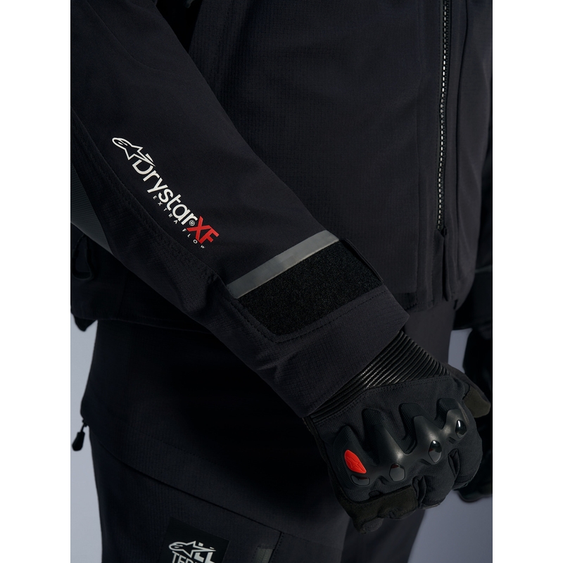 Geacă motocicletă Alpinestars Andes PRO Drystar XF negru-gri închis