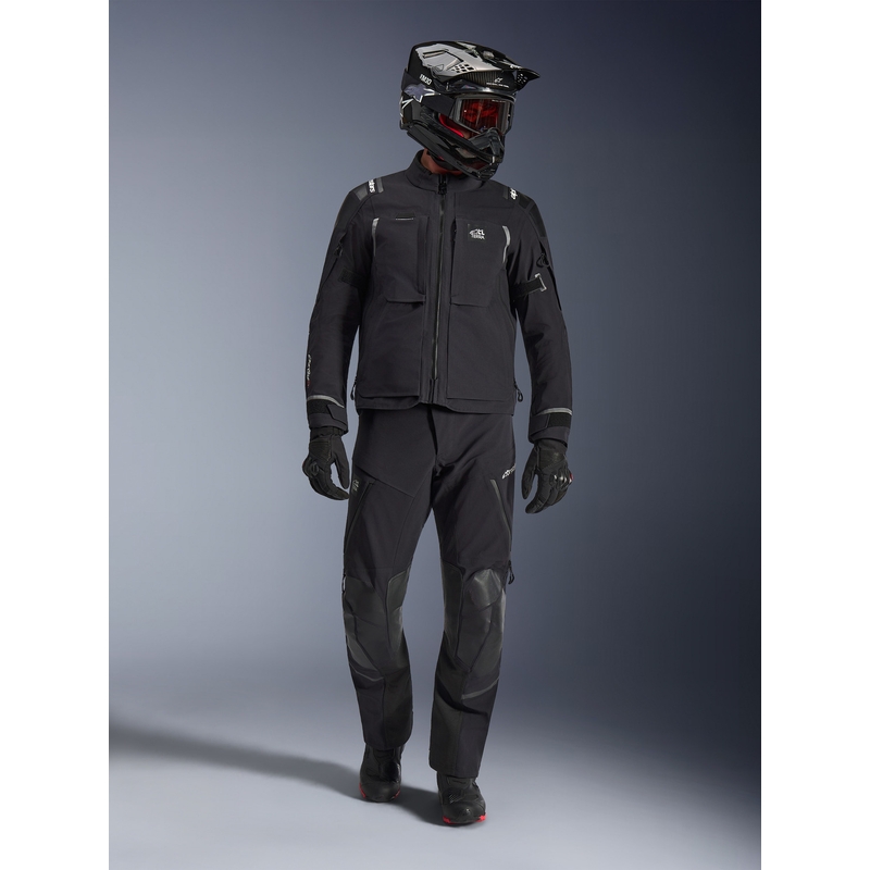 Geacă motocicletă Alpinestars Andes PRO Drystar XF negru-gri închis