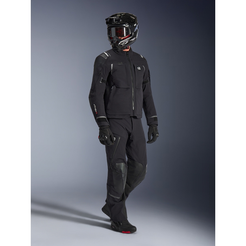 Geacă motocicletă Alpinestars Andes PRO Drystar XF negru-gri închis
