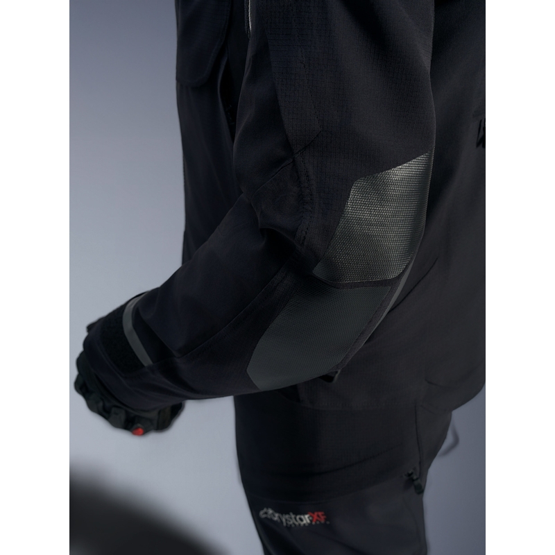 Geacă motocicletă Alpinestars Andes PRO Drystar XF negru-gri închis