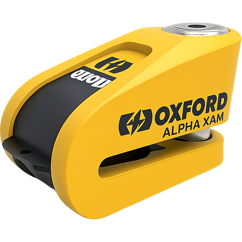 Blocator frână disc Oxford Alpha Alarm XA14 galben-negru
