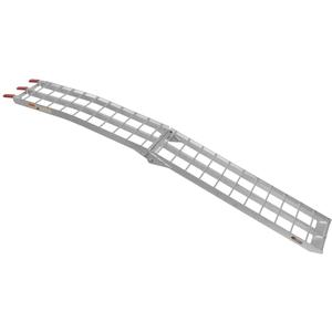 Rampă pliabilă lată MX Q-TECH din aluminiu