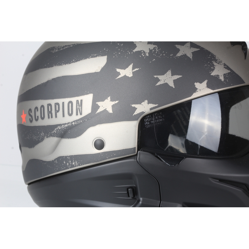 Casca Scorpion EXO-COMBAT Rookie negru-titan negru-titan lichidare