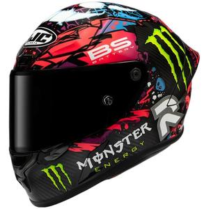 Cască integrală pentru motocicletă HJC RPHA 1 V2 Carbon Funky Diablo MC8 negru-multicolor