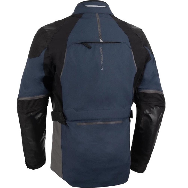Geacă de motocicletă Oxford Montreal 5.0 albastru-negru-gri
