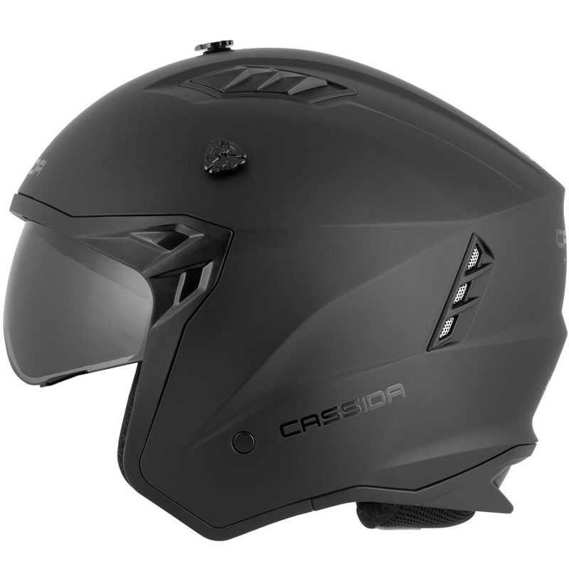 Cască modulară pentru motocicletă Cassida Cross Country Dual neagră mată