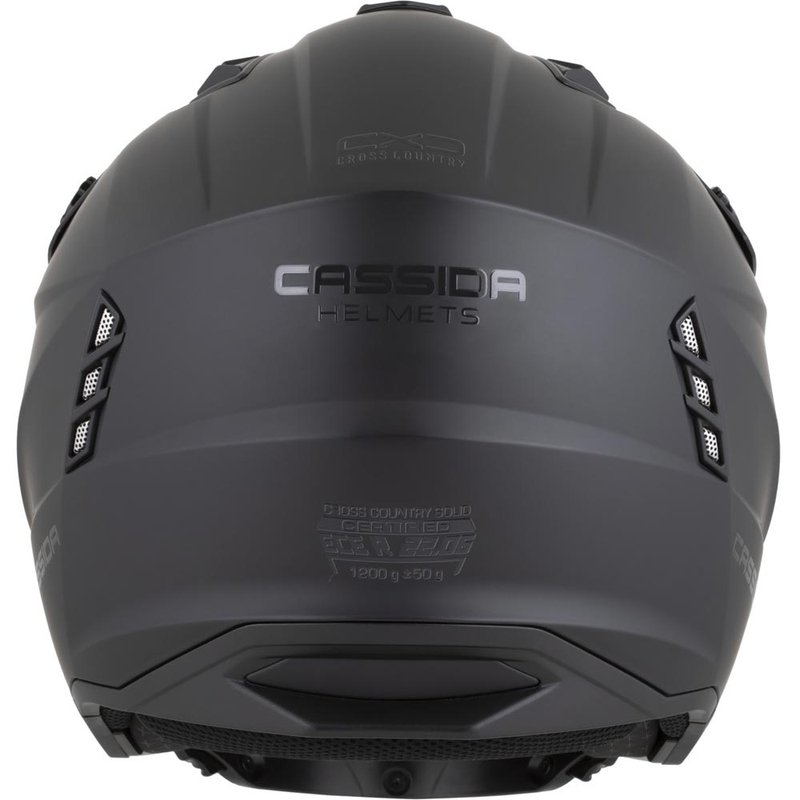 Cască modulară pentru motocicletă Cassida Cross Country Dual neagră mată