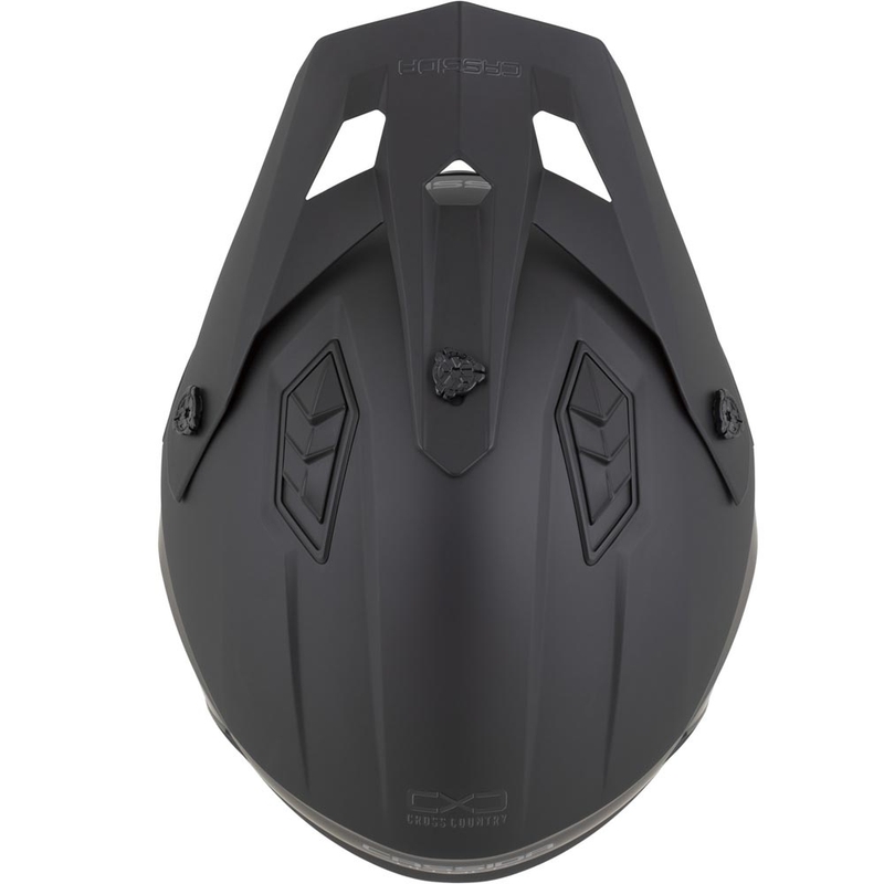 Cască modulară pentru motocicletă Cassida Cross Country Dual neagră mată