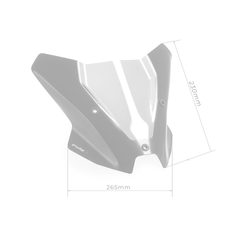 Parbriz PUIG NEW GEN. SPORT Fumuriu