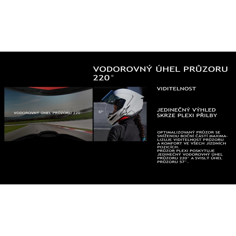 Cască integrală pentru motocicletă Alpinestars S-R7 Solid, neagră mată