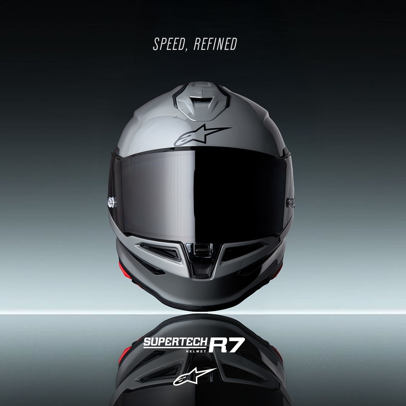 Cască integrală Alpinestars S-R7 Solid, gri