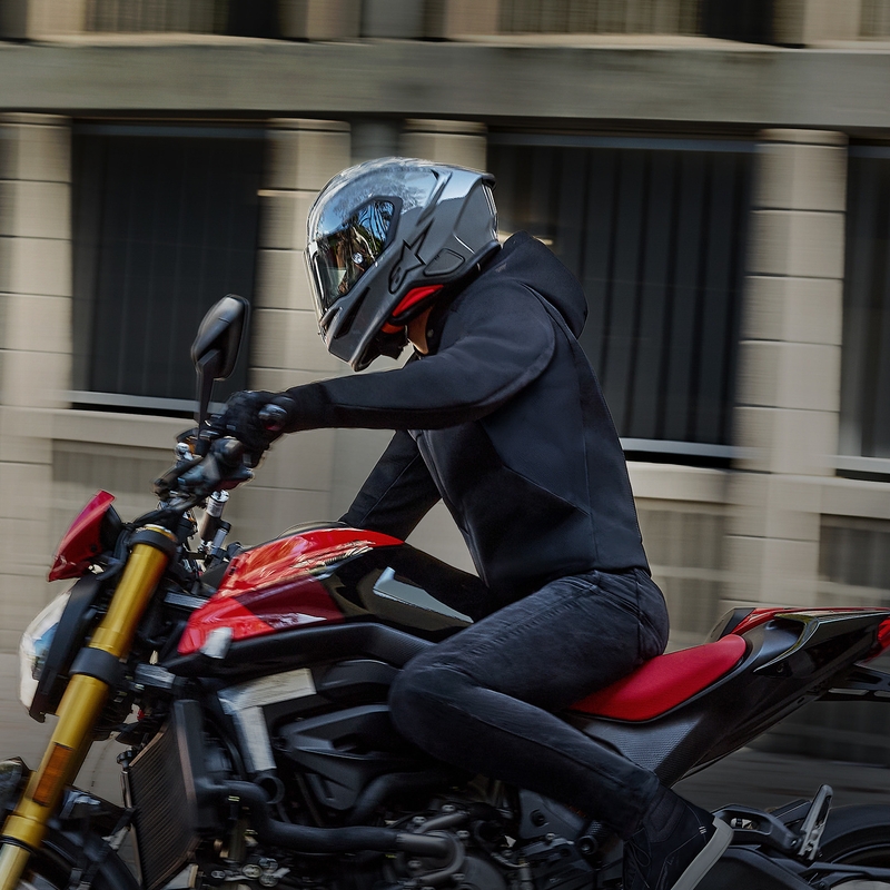 Cască integrală Alpinestars S-R7 Solid, gri