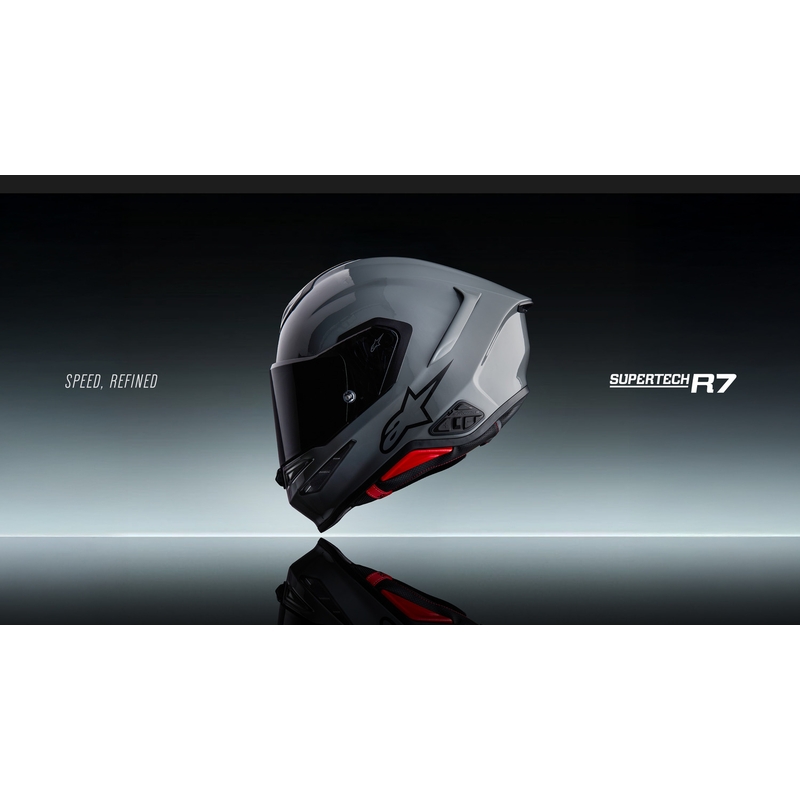 Cască integrală Alpinestars S-R7 Solid, gri