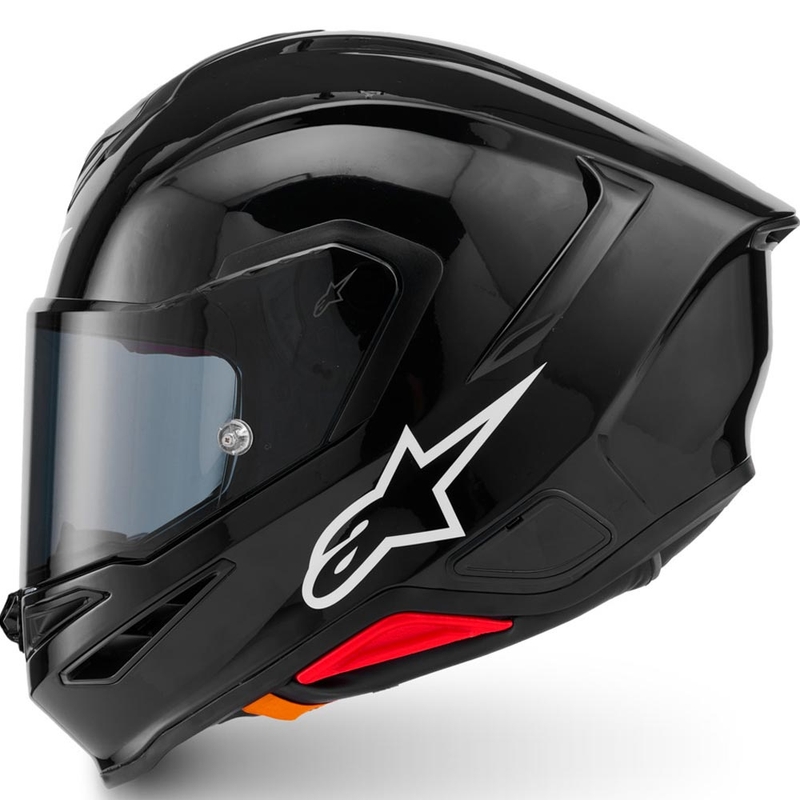 Cască integrală pentru motocicletă Alpinestars S-R7 Solid neagră
