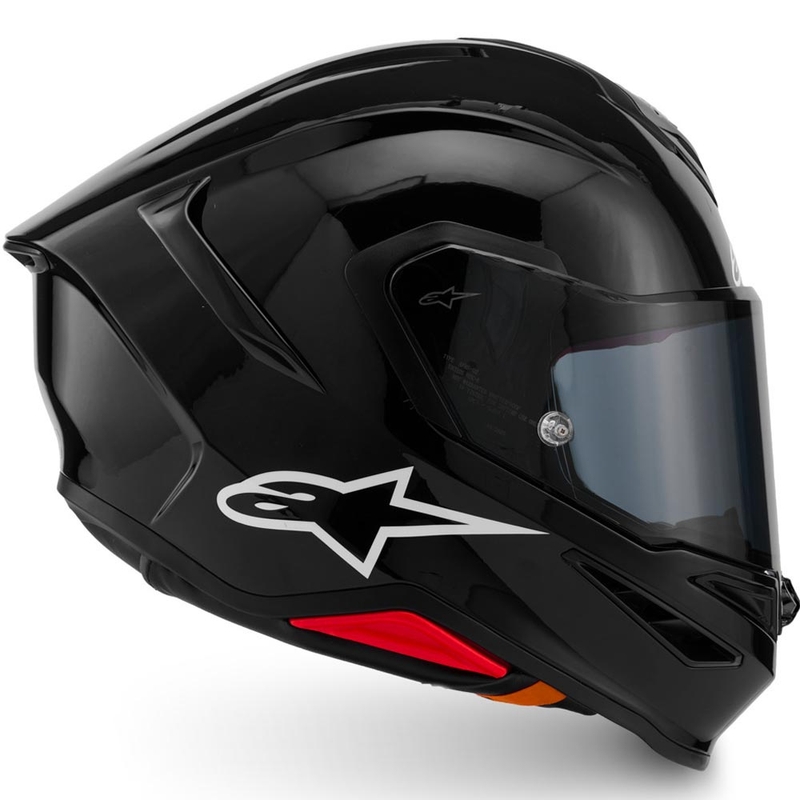 Cască integrală pentru motocicletă Alpinestars S-R7 Solid neagră