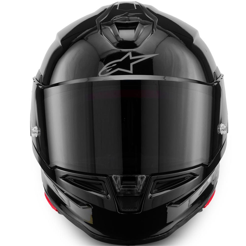 Cască integrală pentru motocicletă Alpinestars S-R7 Solid neagră
