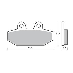Placute de frana BREMBO 07HD23SP