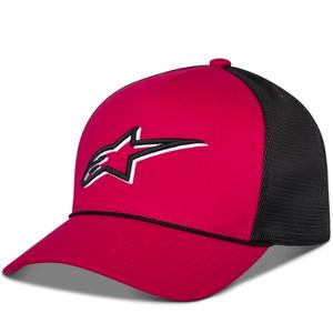 Șapcă Alpinestars Ageless Shadow Trucker roșu-negru