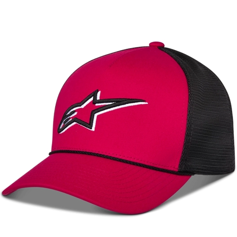 Șapcă Alpinestars Ageless Shadow Trucker roșu-negru