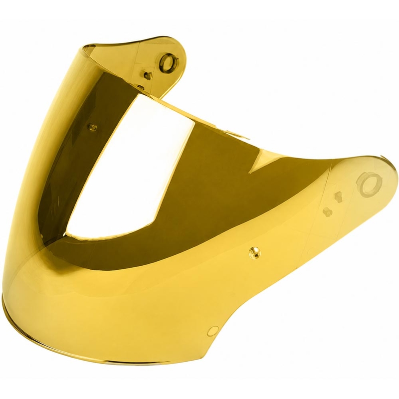 Vizier Scorpion KDF-25 pentru căști de motocicletă EXO-230/Z1, auriu oglindă