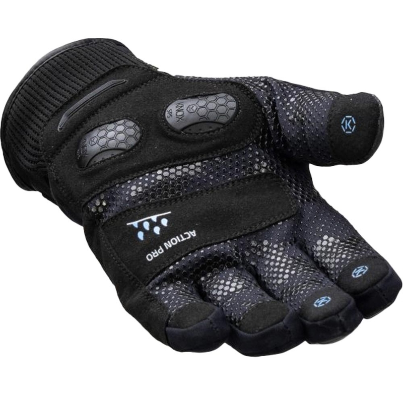 Mănuși de motocicletă impermeabile Knox Action PRO negre