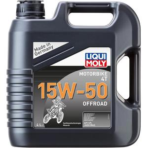 Ulei de motor sintetic LIQUI MOLY Motocicletă 4T 15W50 Offroad 4 l