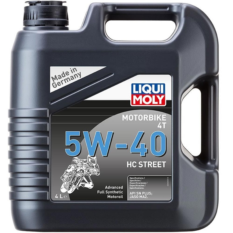 Ulei de motor sintetic LIQUI MOLY Motorbike 4T 5W40 HC Street 4 l
