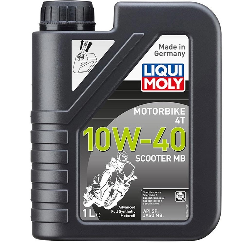 Ulei de motor sintetic LIQUI MOLY Motocicletă 4T 10W40 Scooter MB 1 l