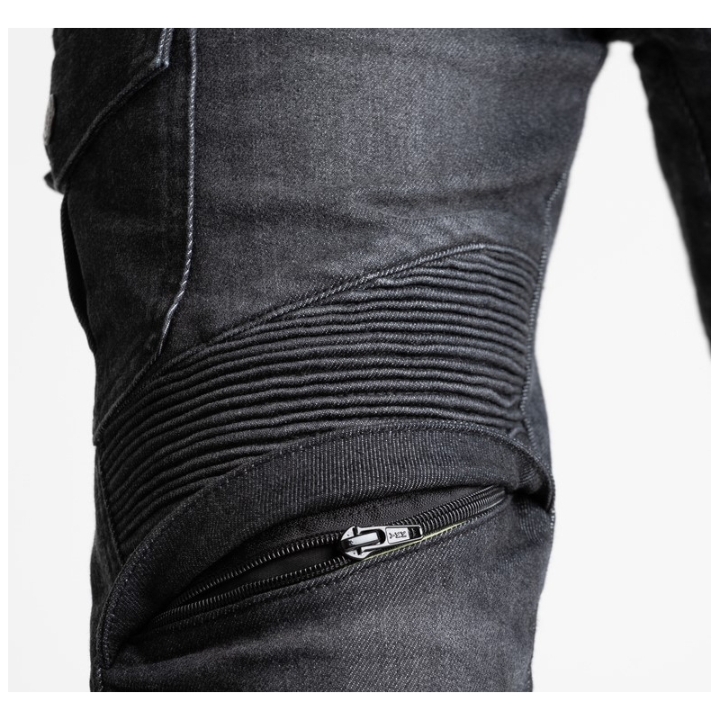 BROGER Ohio Negru Blugi de motocicletă pentru femei BROGER Ohio Negru lichidare